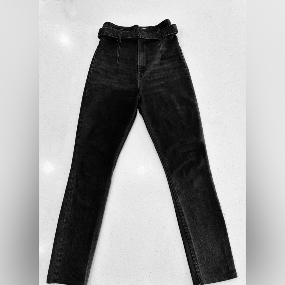 Reformation Black High Rise Jeans